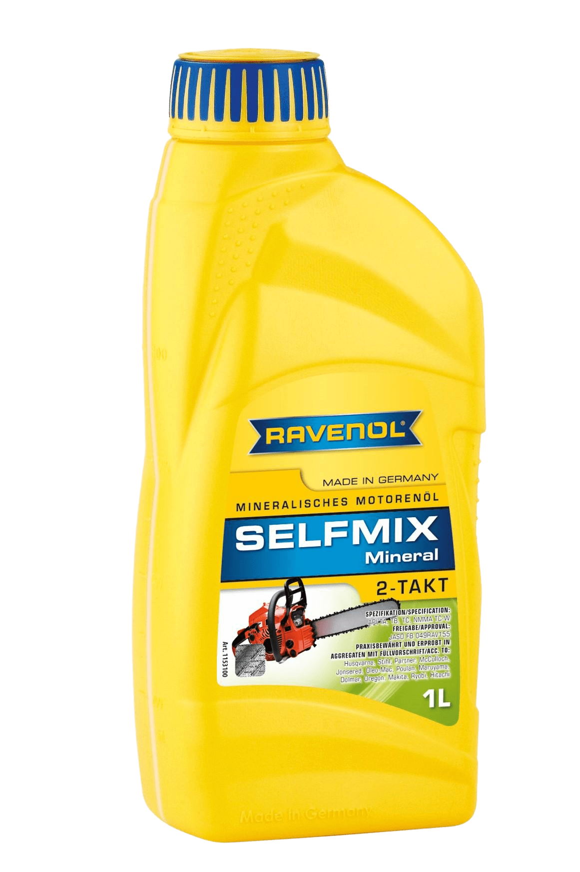 Моторное масло Ravenol Selfmix 2T, 1л